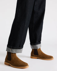 PAULOS COGNAC SUEDE