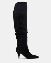 LINGER BLACK SUEDE