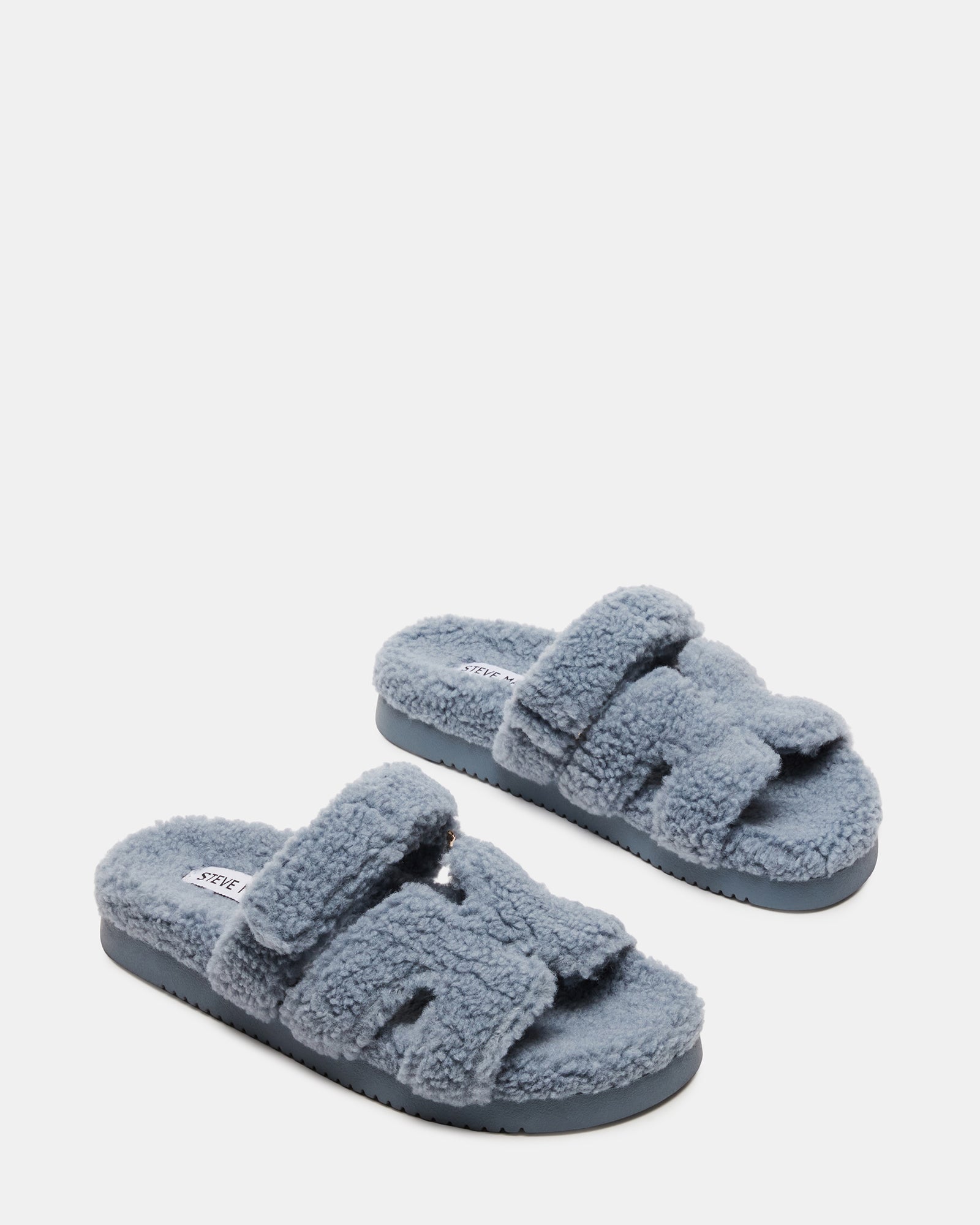 MAYVEN FAUX SHEARLING BLUE - SM REBOOTED