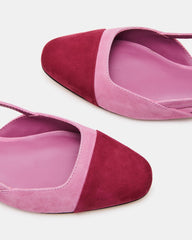 BELINDA PINK SUEDE - SM REBOOTED