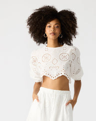 MEERA TOP WHITE