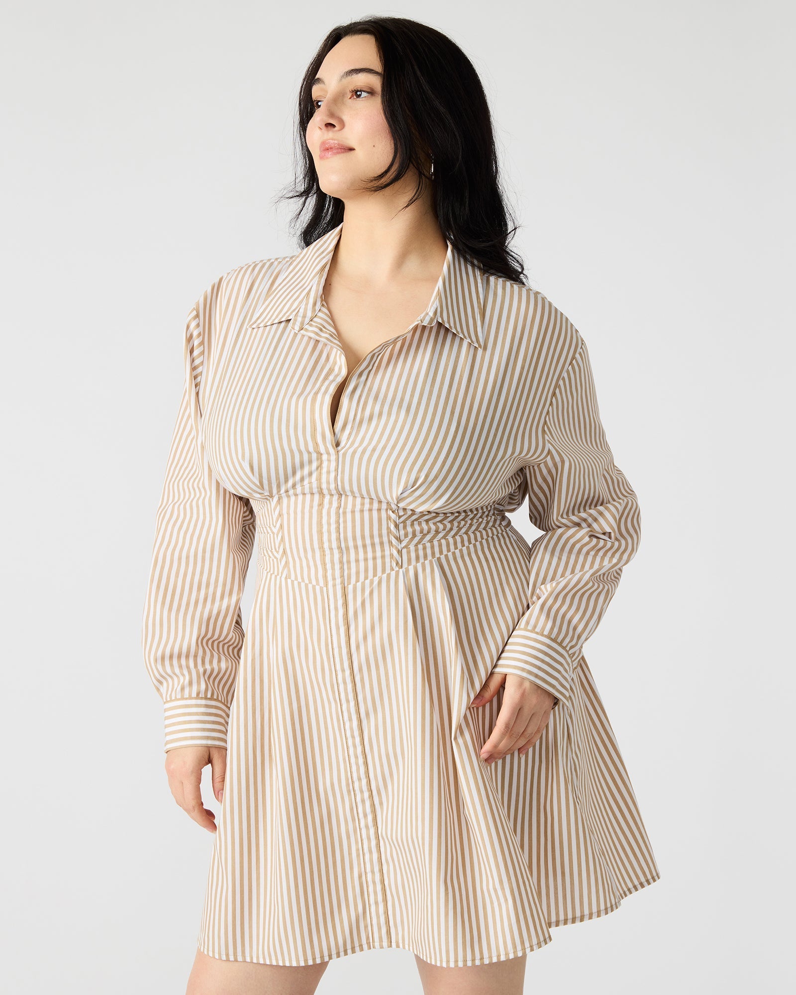 ARIA DRESS TAUPE