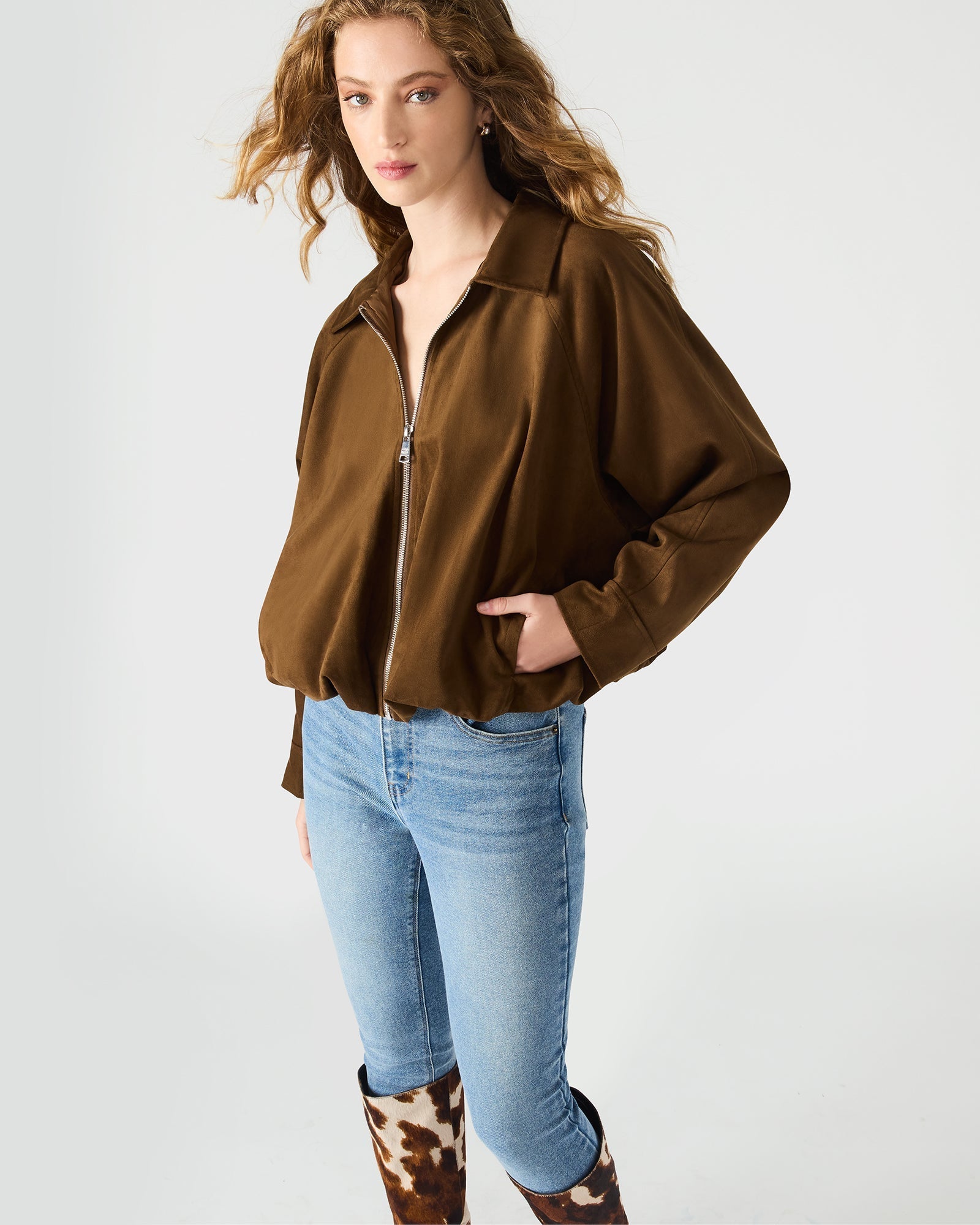 MACKEY JACKET CHESTNUT