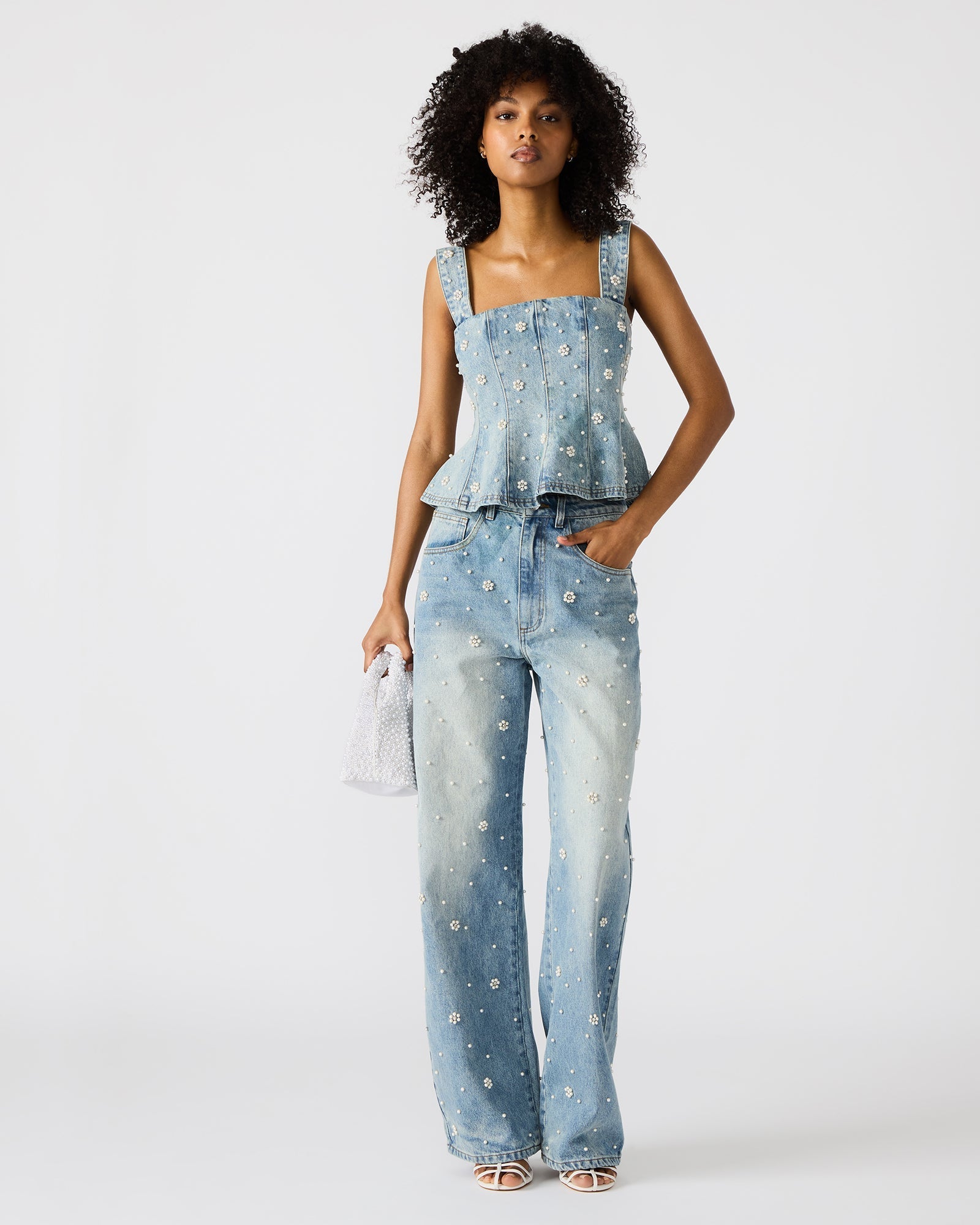 PENELOPI DENIM TOP