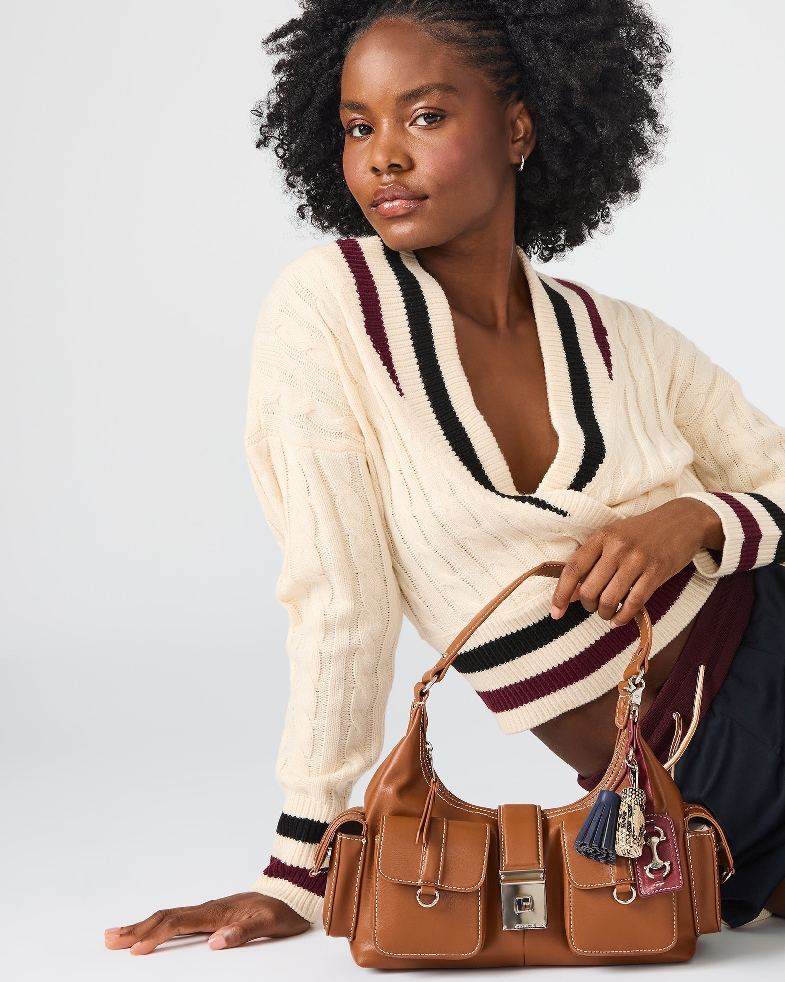 ISSAC BAG COGNAC
