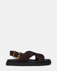 DONELLI BROWN SUEDE
