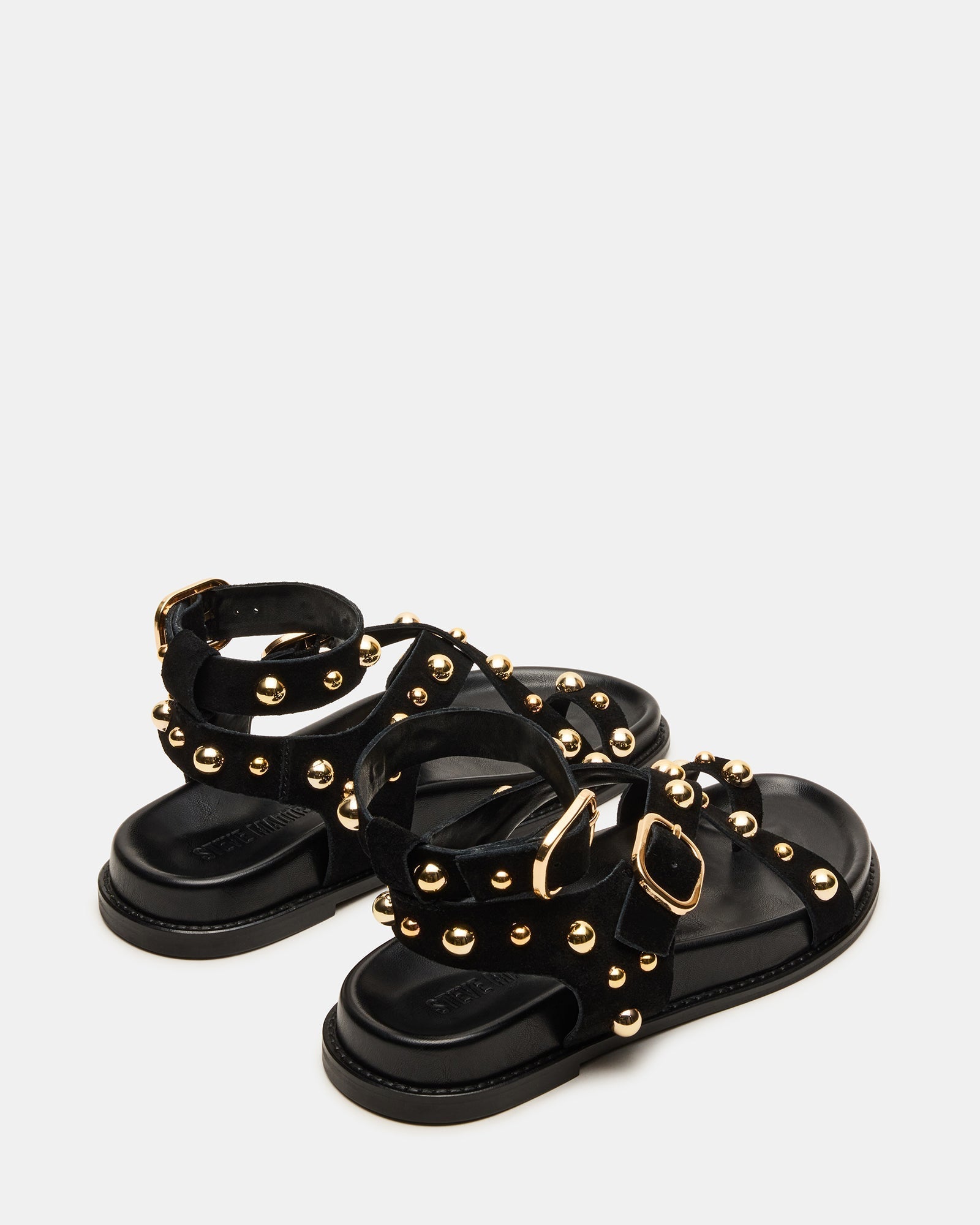 LINEAR BLACK SUEDE