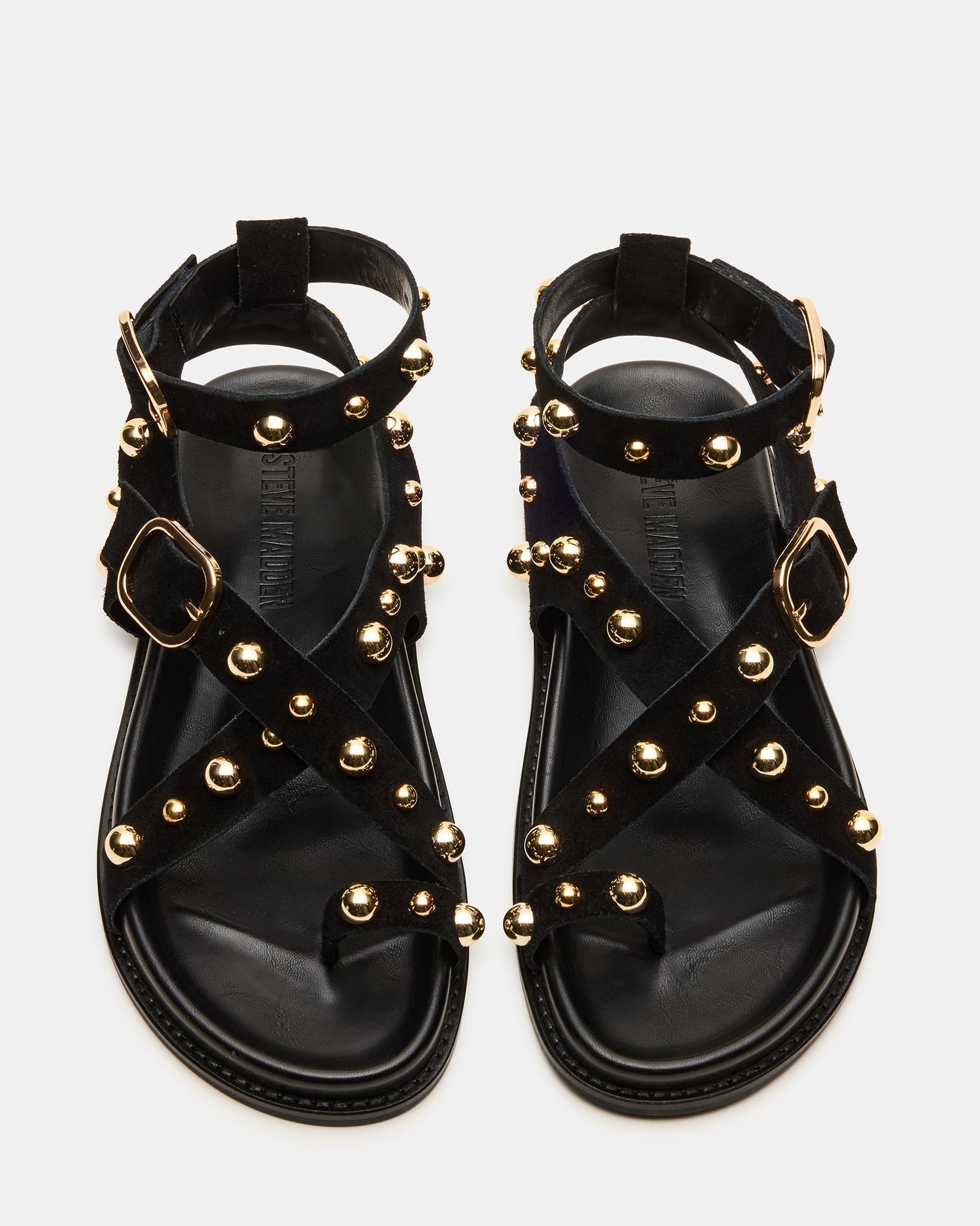 LINEAR BLACK SUEDE