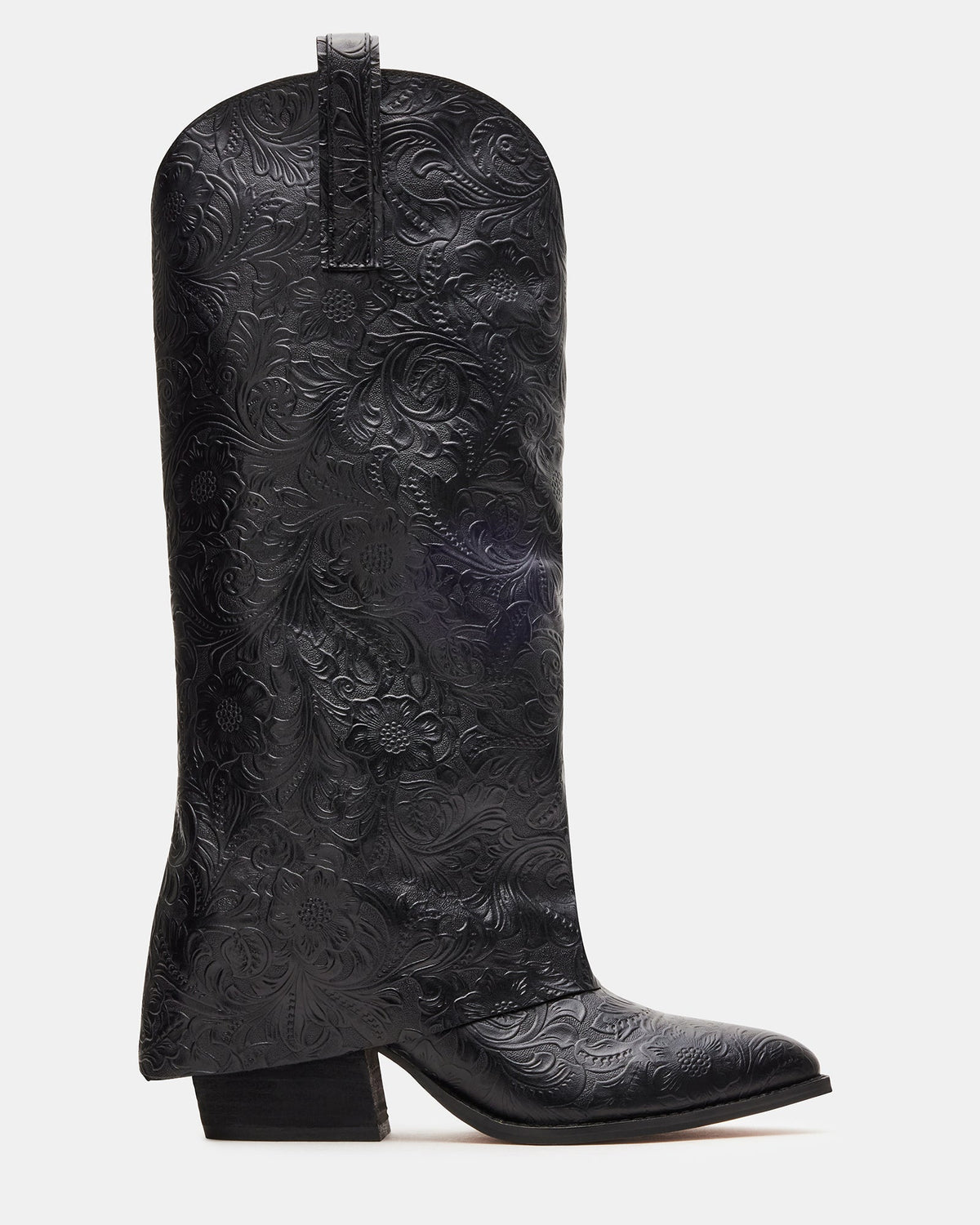 SORVINO EMBOSSED BLACK LEATHER - SM REBOOTED