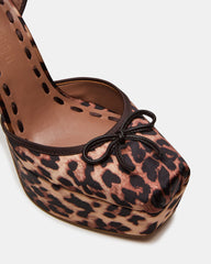 LISTEN LEOPARD SATIN